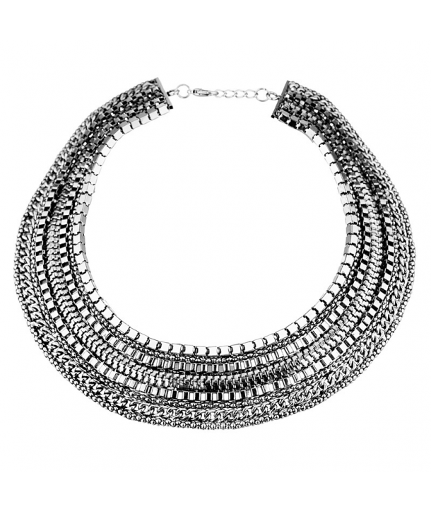 COLLIER - FORTERESSA SILVER