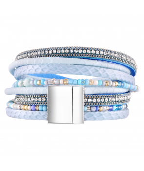 BRACELET - DOBLE VANILHAS SKYBLUE 2