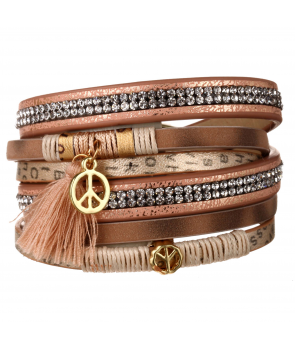 BRACELET - SODEXOA GOLDEN BEIGE
