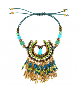BRACELET - ISTROS DORADA VERD 2