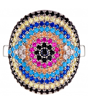BAGUE - CIELOS SILVER COLOR 2