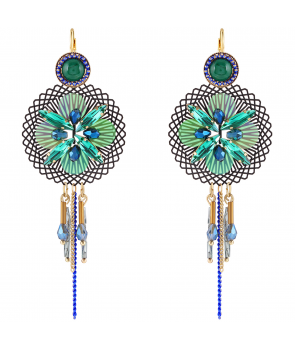 BOUCLES D'OREILLES - MAPOSOL VERDE