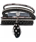 BRACELET -  JOAO PICATA REPTIL NOCHE BRACELET -  JOAO PICATA REPTIL NOCHE