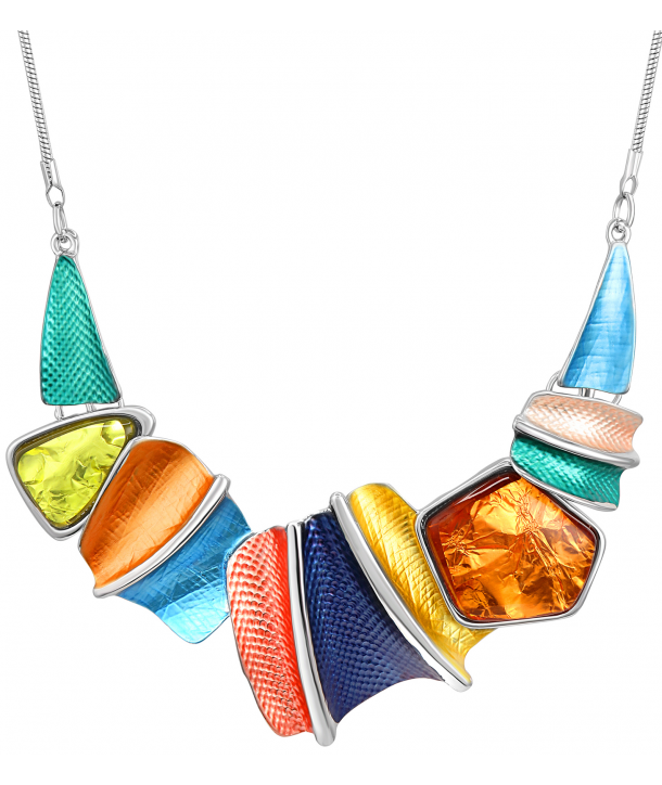 COLLIER - LOS RIOS COLOR SILVER