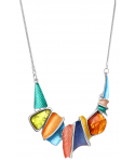 COLLIER - LOS RIOS COLOR SILVER COLLIER - LOS RIOS COLOR SILVER