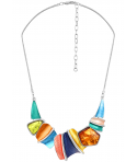 COLLIER - LOS RIOS COLOR SILVER COLLIER - LOS RIOS COLOR SILVER