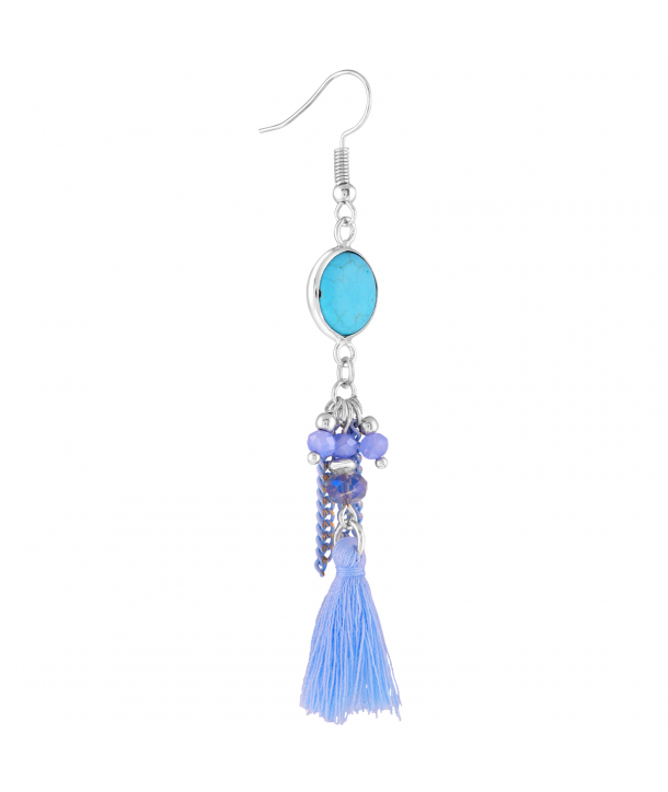 BOUCLES D'OREILLES - PEDRITA BLUE JEAN