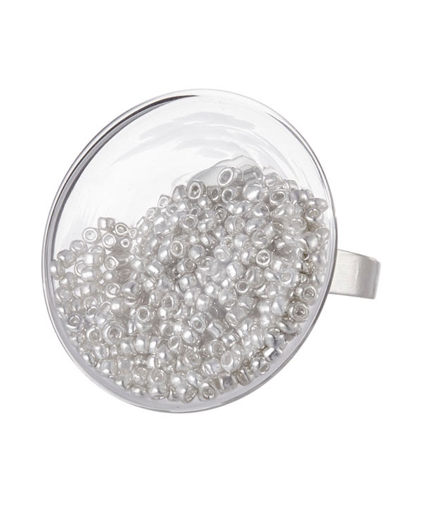 BAGUE - OBAL SILVER