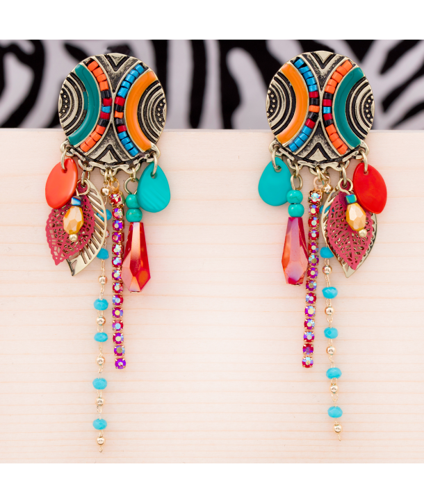 BOUCLES D'OREILLES - AYUTIS DORADA COLOR