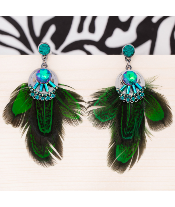 BOUCLES D'OREILLES - LADRILLO DORADA