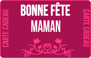 

			                        			Bonne fête maman!